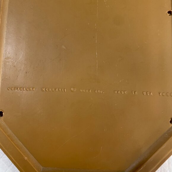 VTG 1967 Dart Homco 2 Wall Plaques Gold Angels Relief MCM Hollywood Regency - Picture 13 of 13